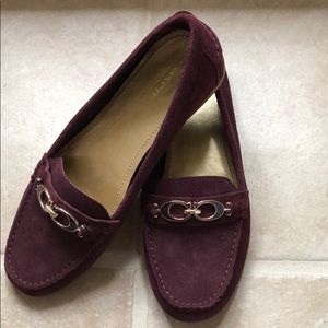 NWT Coach Suede Loafers
